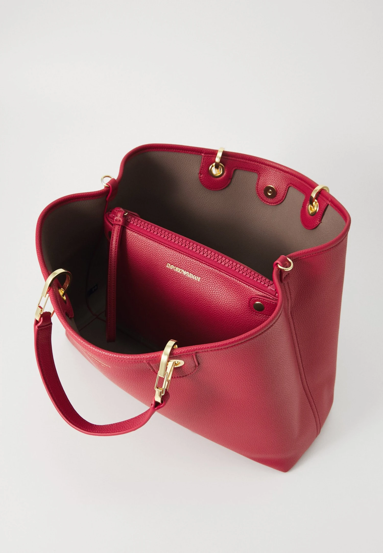 Emporio Armani BAG SET - Tote Bag - Carminio/taupe 5 Emporio Armani BAG SET - Tote Bag - Carminio/taupe - Image 3