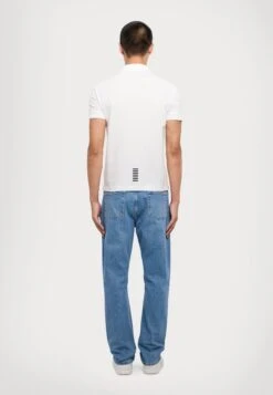 EA7 Emporio Armani TRAIN CORE - Polo Shirt - White -Total Wear Store 3609f244e1bf4dcab317ec74a2e4a2ab