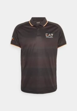 EA7 Emporio Armani Tennis Pro - Polo Shirt - Raven -Total Wear Store 37133d1e21de4f62a4ffd7fcac029048