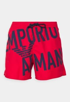 Emporio Armani Boxer - Swimming Shorts - Rosso