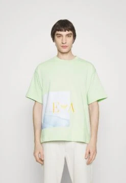 Emporio Armani Print T-Shirt - Verde