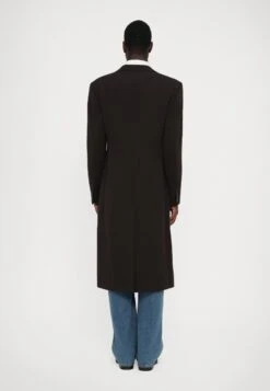 Emporio Armani Classic Coat - Meteorite -Total Wear Store 38c39526f8b748ccb50c6660807fb714