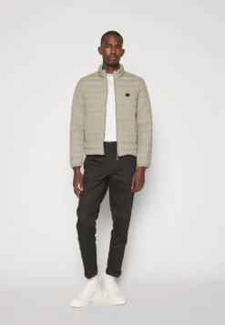 Emporio Armani Down Jacket - Greige -Total Wear Store 38d5b65621af4f0ca22b9a52a46e51de