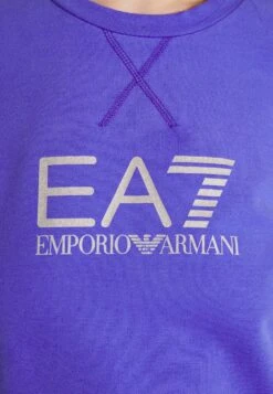 EA7 Emporio Armani Sweatshirt - Blue -Total Wear Store 38e2f93cf0354516a6dff4b02fe78e60