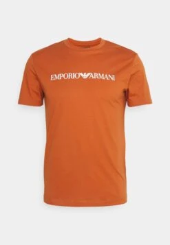 Emporio Armani Print T-Shirt - Red -Total Wear Store 393dc210d7644f139e2ad43283fc5ea7