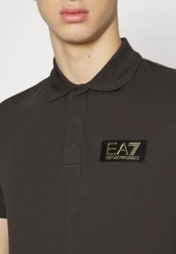 EA7 Emporio Armani Polo Shirt - Dark Grey -Total Wear Store 3a019e93a32544859f190955b822c595