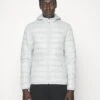 EA7 Emporio Armani Jacket - Down Jacket - Light Grey