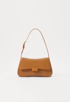 Emporio Armani SHOULDER BAG CASSANDRA STITCH - Handbag - Caramello