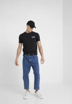 EA7 Emporio Armani Side Tape - Print T-Shirt - Black 8 EA7 Emporio Armani Side Tape - Print T-Shirt - Black -Total Wear Store 3a702d3084944380bd6e9cb2688ff6af