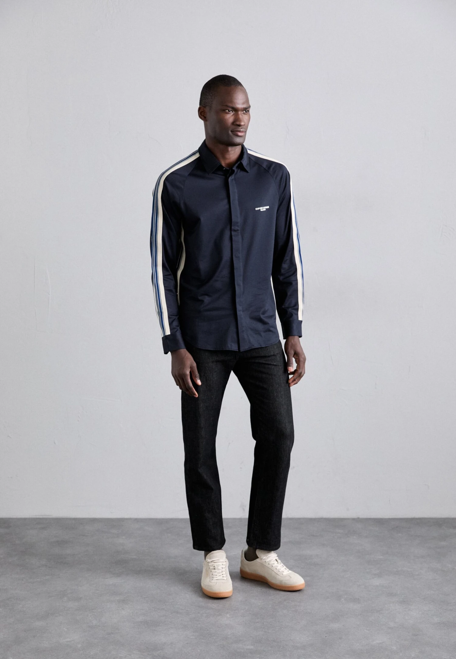 Emporio Armani Shirt - Blue Navy 4 Emporio Armani Shirt - Blue Navy - Image 2