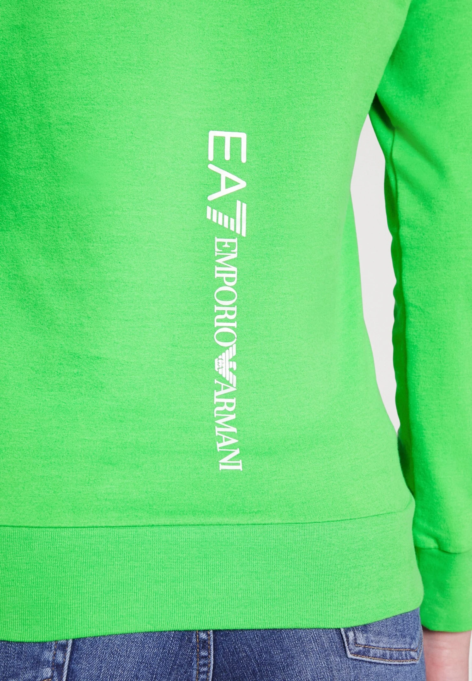EA7 Emporio Armani Hoodie - Classic Green 8 EA7 Emporio Armani Hoodie - Classic Green - Image 6