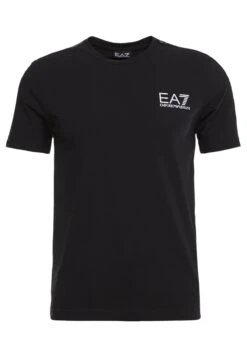 EA7 Emporio Armani Side Tape - Print T-Shirt - Black 10 EA7 Emporio Armani Side Tape - Print T-Shirt - Black -Total Wear Store 3aab0fb85c124710805e6ad16b373d2a