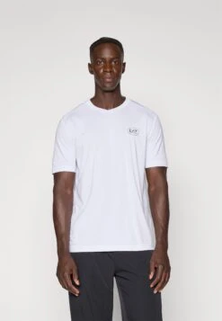 EA7 Emporio Armani TENNIS CLUB TEE - Basic T-shirt - White