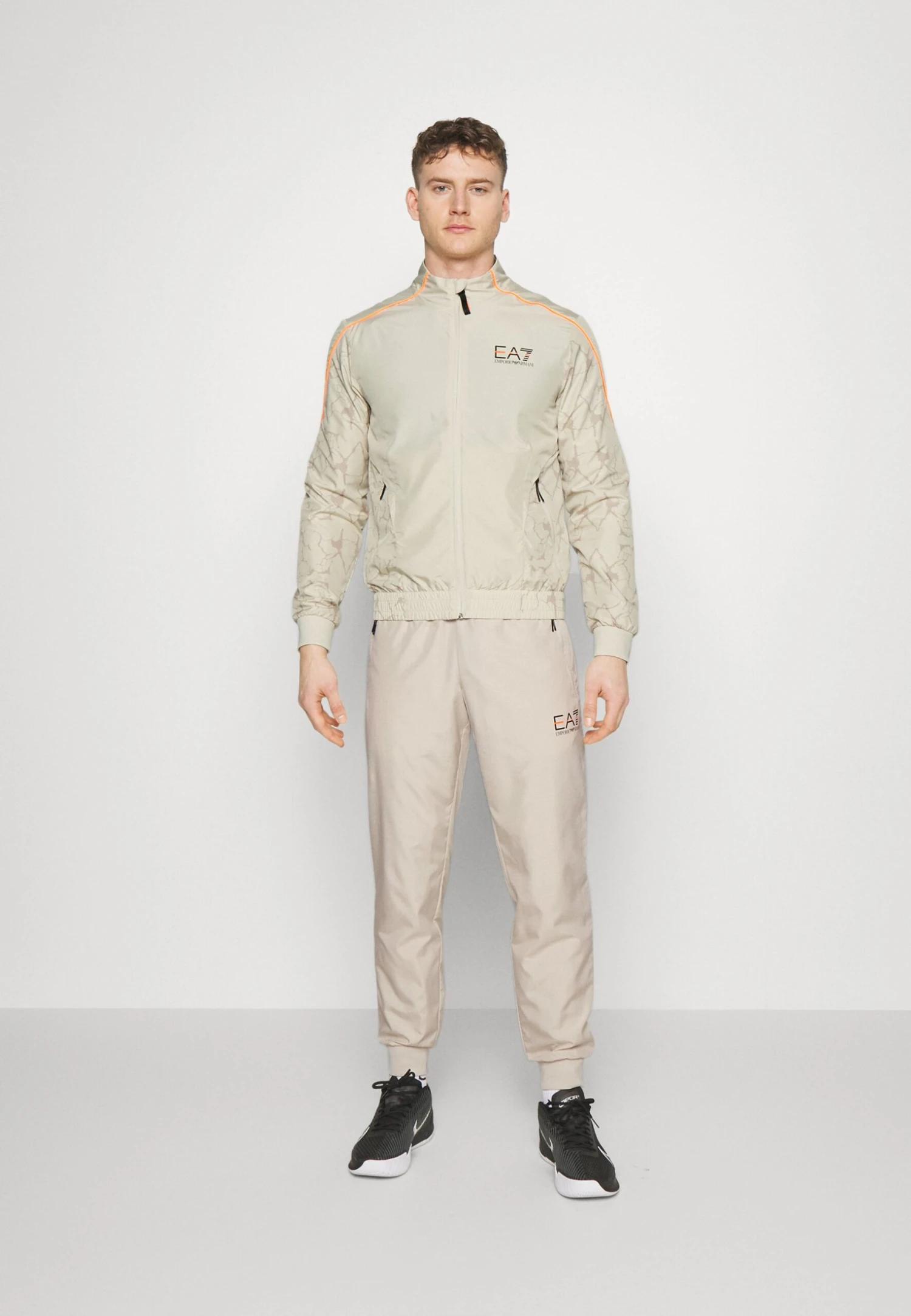 EA7 Emporio Armani Tennis Pro Suit Graphic- Tracksuit - Rainy Day 3 EA7 Emporio Armani Tennis Pro Suit Graphic- Tracksuit - Rainy Day