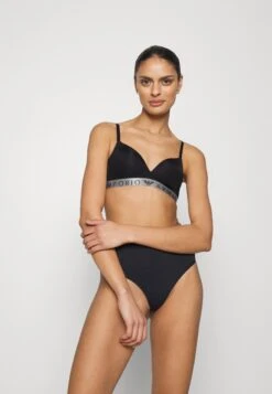 Emporio Armani Padded Bra - Triangle Bra - Nero -Total Wear Store 3b55020cdc494833b64338ddff658882