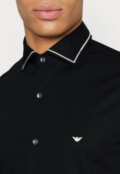 Emporio Armani Shirt - Navy/Ricamo -Total Wear Store 3b764c7471b24cb487466f6f77293ffa