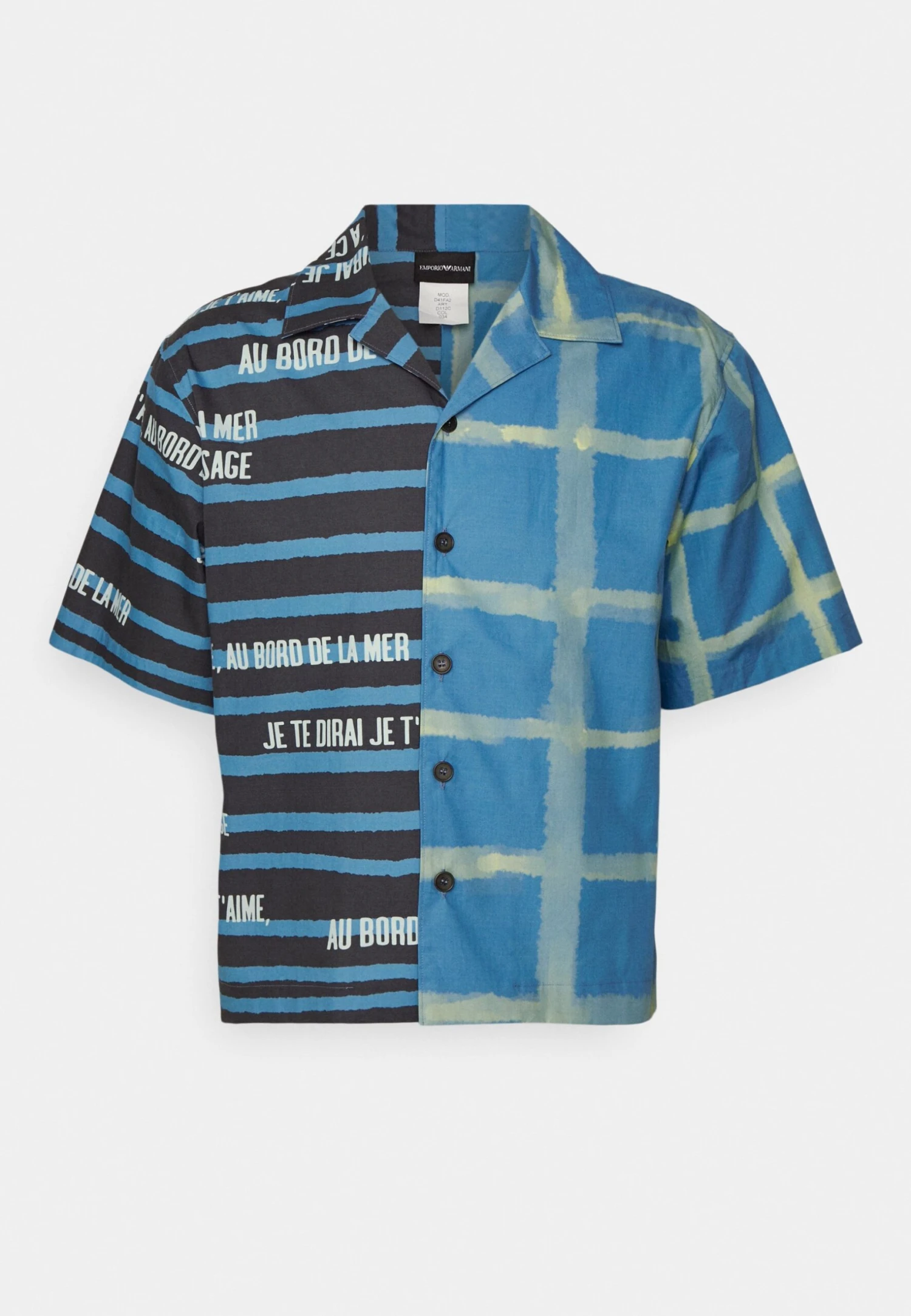 Emporio Armani Camicia - Shirt - Blue 7 Emporio Armani Camicia - Shirt - Blue - Image 5