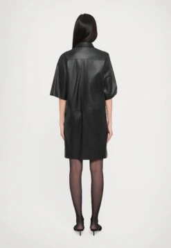 Emporio Armani DRESS - Shirt Dress - Black Beauty -Total Wear Store 3bf316ce7f16445cac055d9c674bec8f