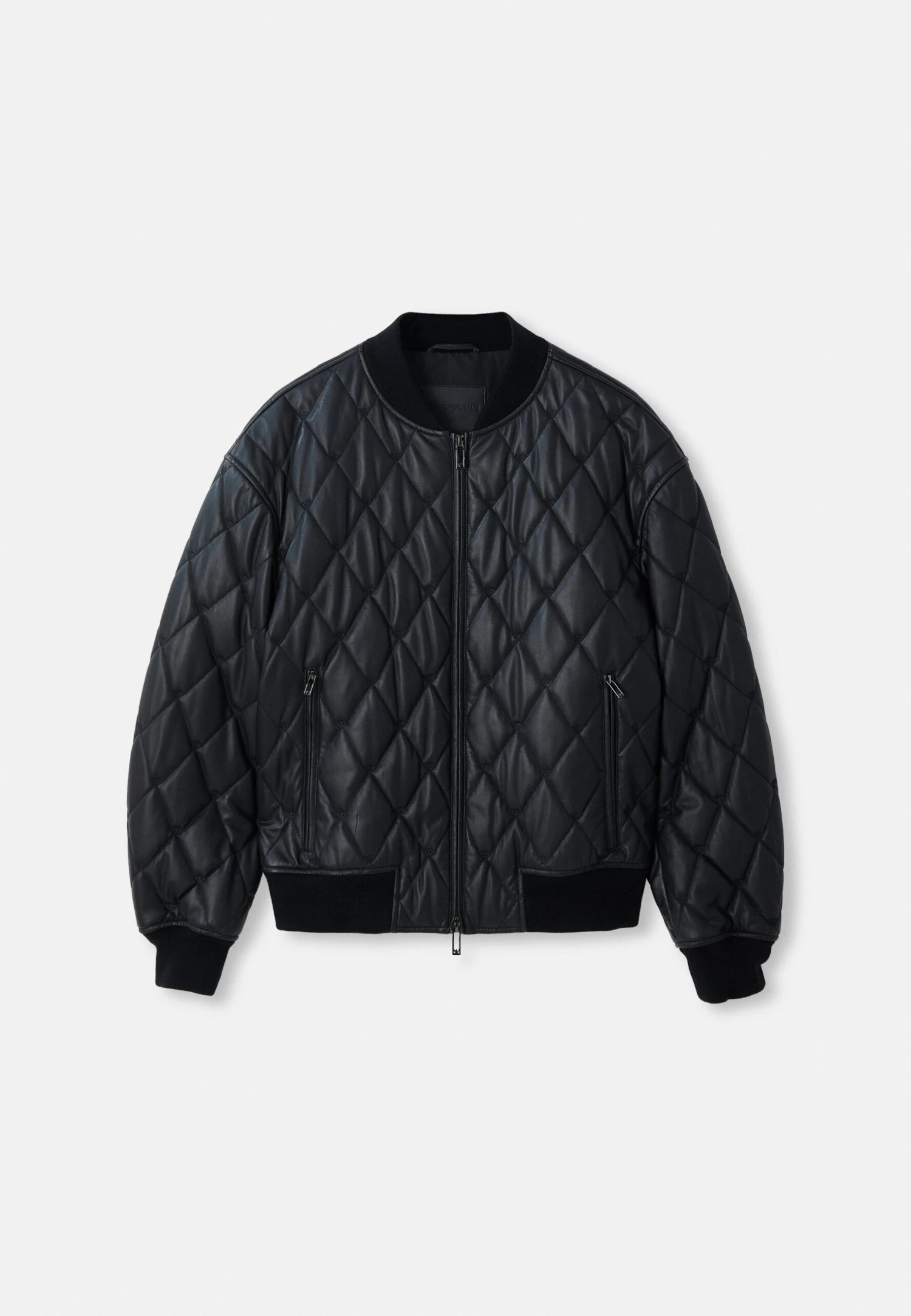 Emporio Armani BLOUSON JACKET - Leather Jacket - Black Beauty 8 Emporio Armani BLOUSON JACKET - Leather Jacket - Black Beauty - Image 6