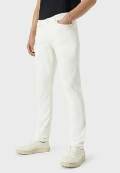 Emporio Armani Slim Fit Jeans - Bianco Caldo -Total Wear Store 3c9506e036884da6bcc737092fbda52c