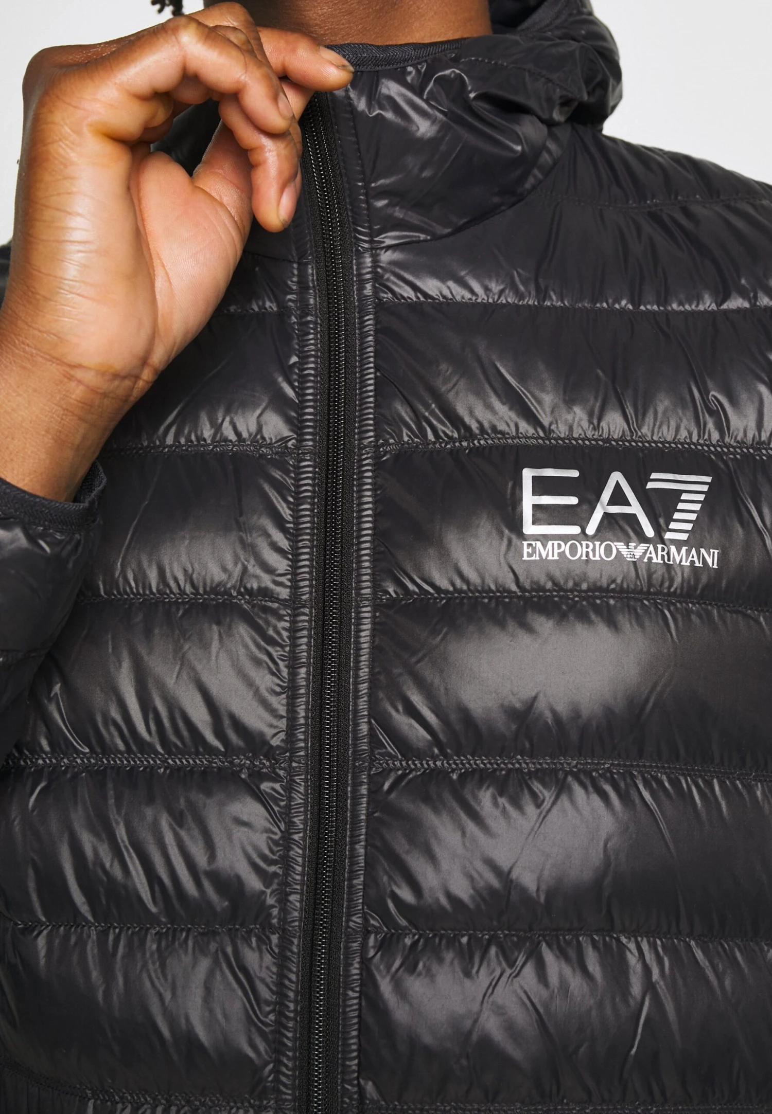 EA7 Emporio Armani Jacket - Down Jacket - Black 8 EA7 Emporio Armani Jacket - Down Jacket - Black - Image 6