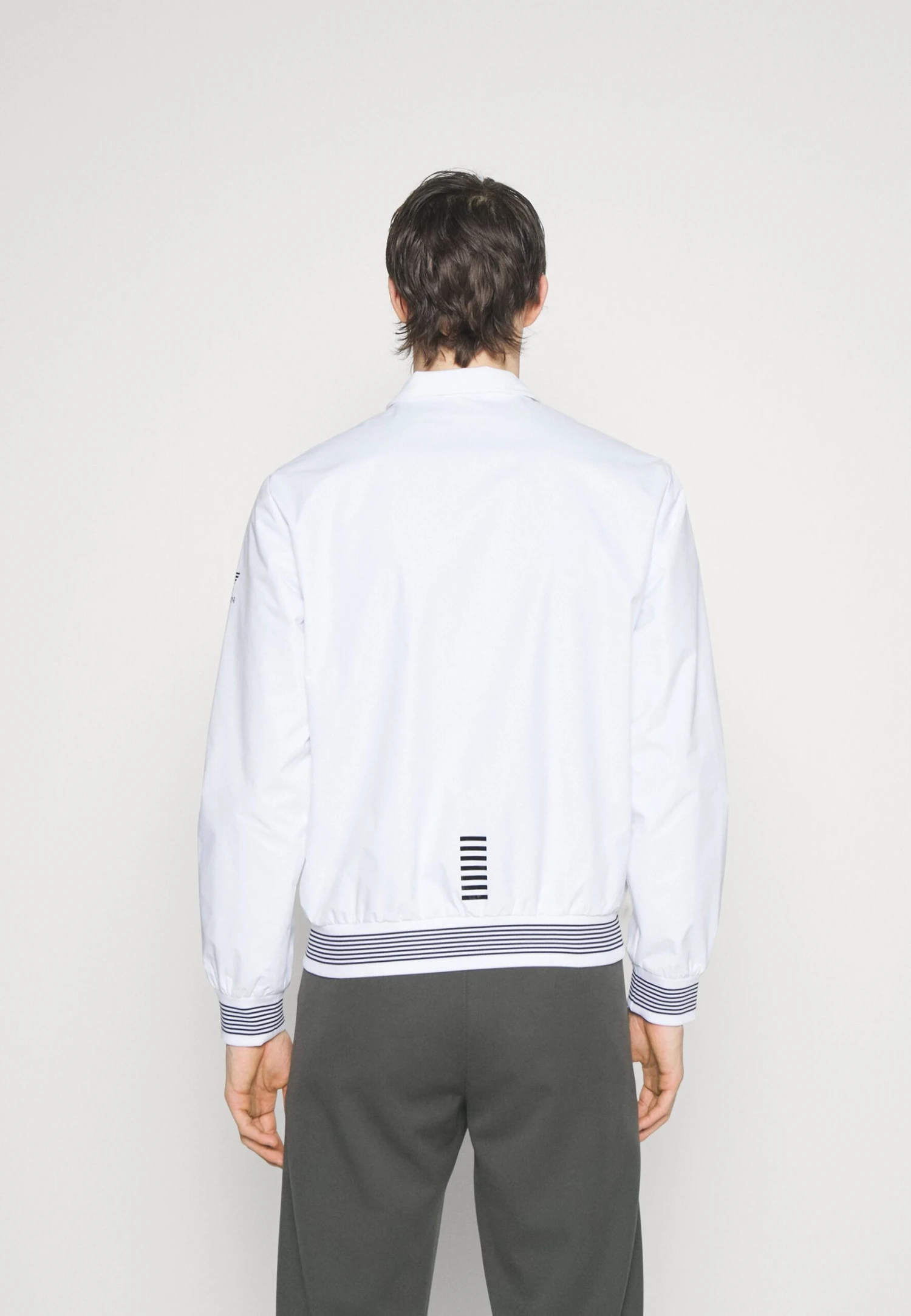 EA7 Emporio Armani Bomber Jacket - White 5 EA7 Emporio Armani Bomber Jacket - White - Image 3