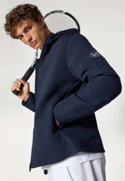EA7 Emporio Armani TENNIS PRO LIGHT PADDED JACKET - Outdoor Jacket - Blue -Total Wear Store 3d18b7faad2b40f6b30aee30f73755e0