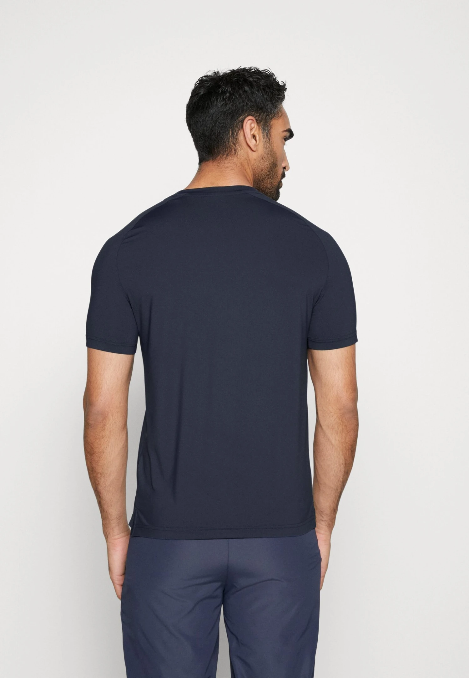 EA7 Emporio Armani Tennis Pro Tee - Basic T-Shirt - Navy Blue 5 EA7 Emporio Armani Tennis Pro Tee - Basic T-Shirt - Navy Blue - Image 3