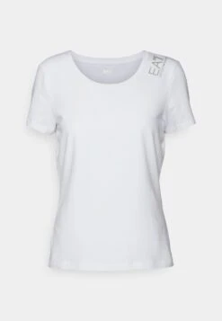 EA7 Emporio Armani Print T-Shirt - White/Gold -Total Wear Store 3d2f6de85e3547ea91e133d297729f32
