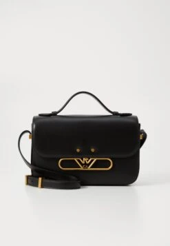 Emporio Armani TOP HANDLE BAG - Handbag - Black