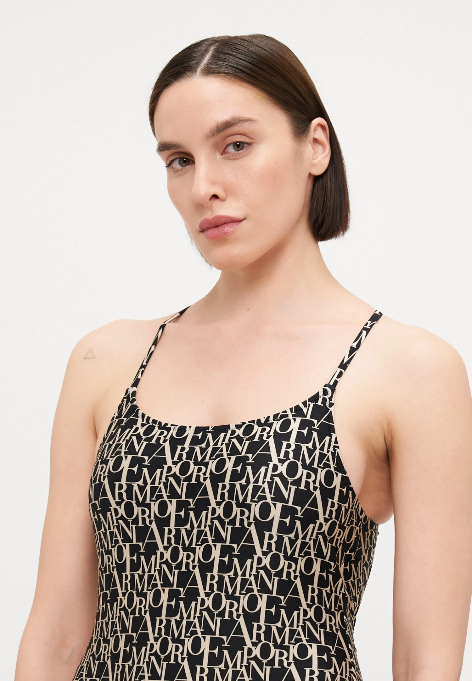 Emporio Armani SWIMSUIT - Swimsuit - Black/beige 8 Emporio Armani SWIMSUIT - Swimsuit - Black/beige - Image 6