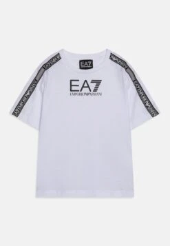 EA7 Emporio Armani Print T-Shirt - White