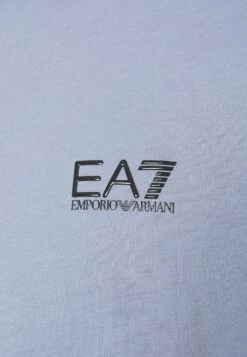 EA7 Emporio Armani Print T-Shirt - Blu Navy Chiaro -Total Wear Store 3e072c1fdd99434689f6828b3f63f0bb