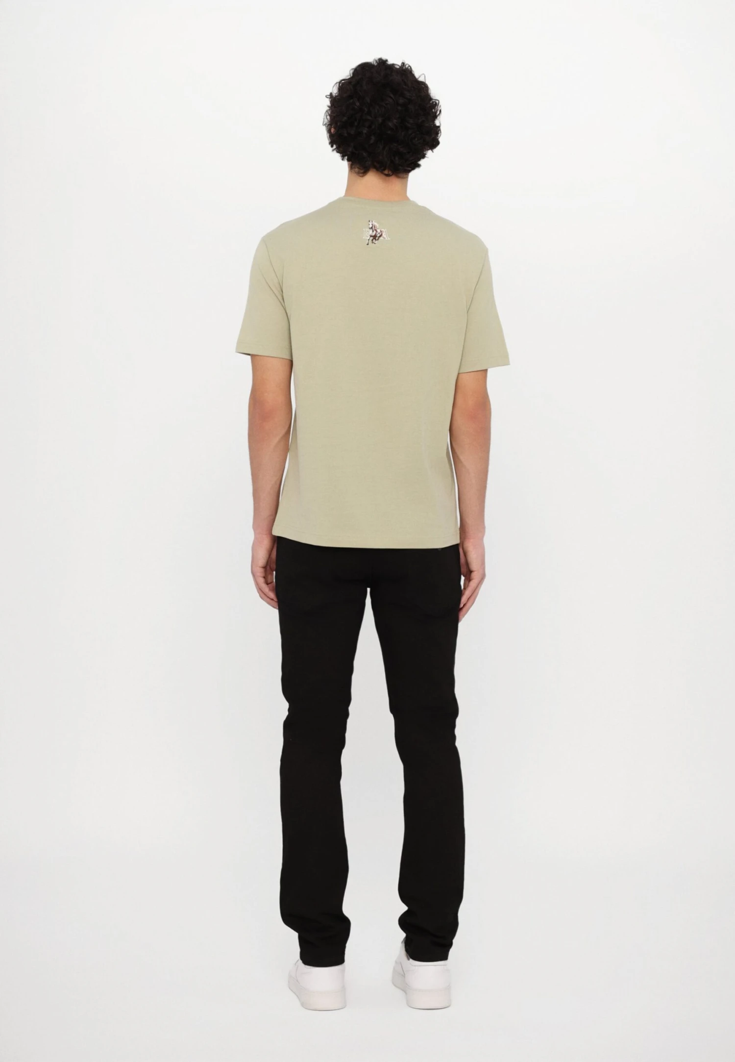 Emporio Armani Print T-shirt - Light Green 5 Emporio Armani Print T-shirt - Light Green - Image 3
