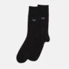 Emporio Armani 2 Pack - Socks - Black 2 Emporio Armani 2 Pack - Socks - Black -Total Wear Store 3e265a125abb471bb5d7a902a4b39b8d