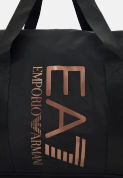 EA7 Emporio Armani Vigor Unisex - Weekend Bag - Black/Rose Goldcoloured -Total Wear Store 3e3e3a46d50a488187dc536ddd07f738