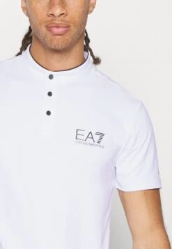 EA7 Emporio Armani Tennis Pro Serafino - Sports T-Shirt - White -Total Wear Store 3ef4383f003546ec9f62e74105bf1657