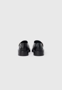 Emporio Armani SINGLE MONK - Slip-ons - Nero -Total Wear Store 3f3f4db2474444af9681e567cea568c7