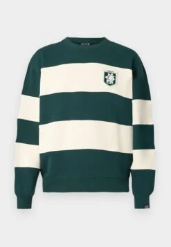 EA7 Emporio Armani TRAIN CLUB HOUSE RUGBY UNISEX - Sweatshirt - Green/beige -Total Wear Store 3f408fb90569496fb97994a66c3a9bcd