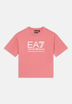 EA7 Emporio Armani UNISEX - Print T-shirt - Dusty Rose