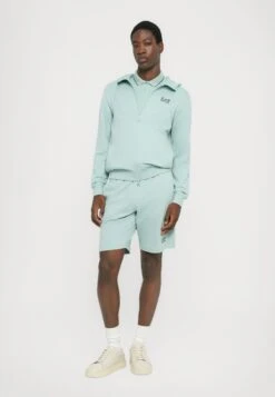 EA7 Emporio Armani TRAIN CORE HOODIE - Hoodie - Blue Surf -Total Wear Store 3f8130c56a4048ff83d89e4d80d95b00