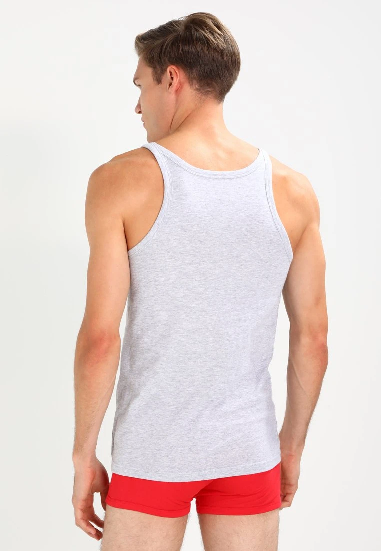 Emporio Armani 2 Pack - Undershirt - Black/Heather Gray 5 Emporio Armani 2 Pack - Undershirt - Black/Heather Gray - Image 3