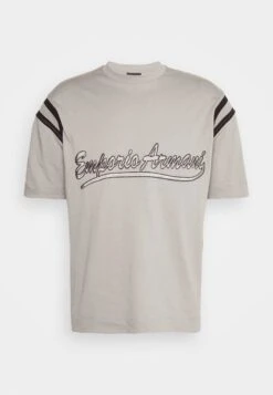 Emporio Armani Print T-Shirt - Greige -Total Wear Store 3fe8d8db17b1406faab2c5b730a41881