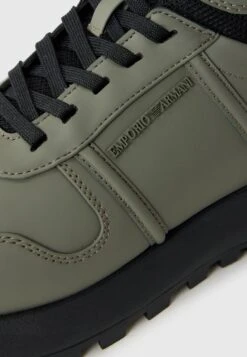 Emporio Armani DUSTY - High-top Trainers - Olive/black 13 Emporio Armani DUSTY - High-top Trainers - Olive/black -Total Wear Store 4016d118f8984ac28878b70098b0c4d7