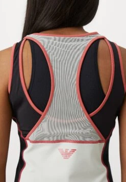 EA7 Emporio Armani TENNIS PRO FREESTYLE TANK - Top - Black/vapor Blue -Total Wear Store 401f796a3116411da0a845f89053a51e