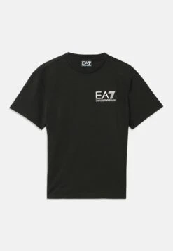 EA7 Emporio Armani Print T-shirt - Black -Total Wear Store 40287ce93eaa4d1d94324d1d6c1ecc02