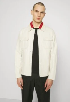 Emporio Armani Blouson Jacket - Leather Jacket - Bianco Panna 11 Emporio Armani Blouson Jacket - Leather Jacket - Bianco Panna -Total Wear Store 402f435d882b417786afff7e17a579d8