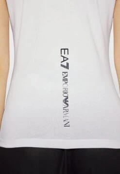 EA7 Emporio Armani Print T-Shirt - White/Black -Total Wear Store 40cdb67ebf0c44b0860dcbc37ea96ed8
