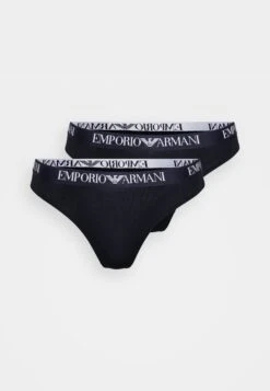 Emporio Armani THONG 2 PACK - Thong - White -Total Wear Store 4122d9f02dac4447a830011a86ffdb52