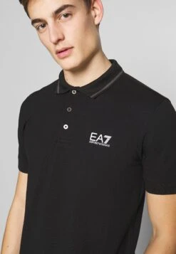 EA7 Emporio Armani Polo Shirt - Black 12 EA7 Emporio Armani Polo Shirt - Black -Total Wear Store 41324bef89f64e4d86b53ef1e1ae863c